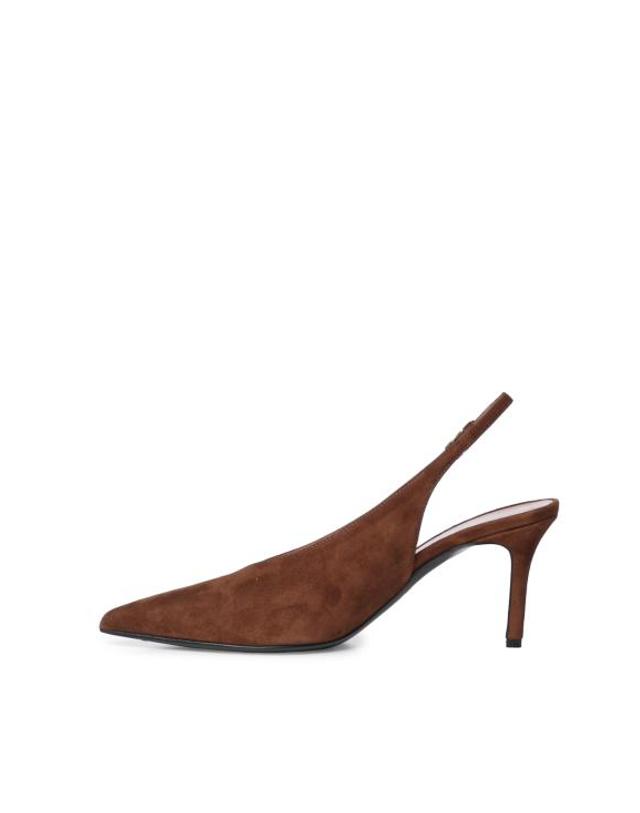 줄리아노 갈리아노 [해외직구] 26FW 줄리아노 갈리아노 힐 펌프스 TARA CAMOSCIOCIOCCOLATO CHOCOLATE 착용컷