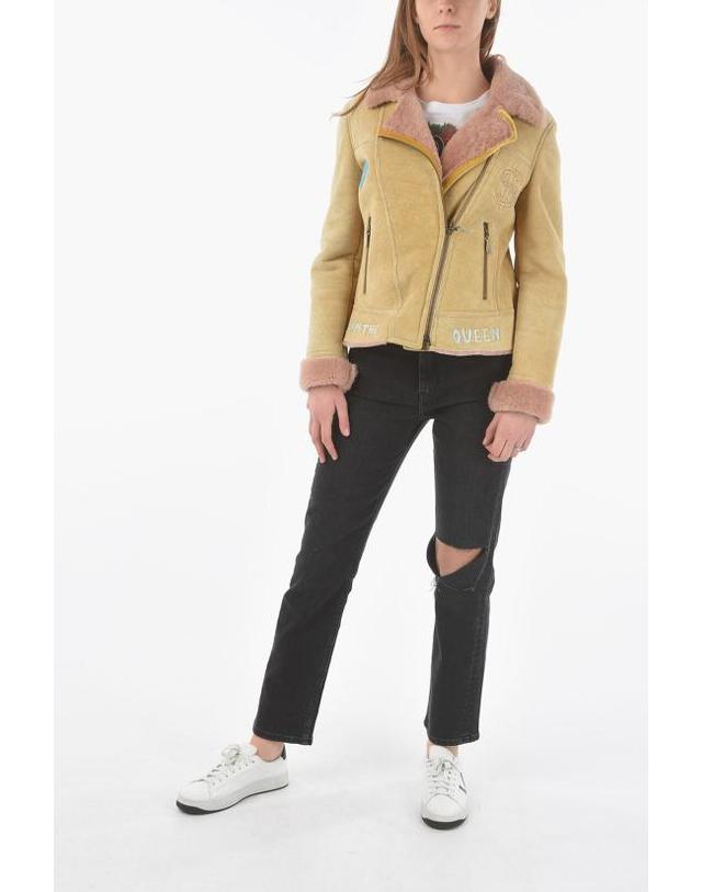 히스토리 리피츠 [해외직구] 히스토리 리피츠 무스탕 H35C30R13 SH501 654 Beige 착용컷