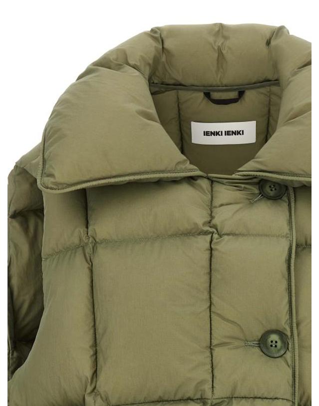 옌키옌키 [해외직구] 25FW 옌키옌키 베스트 COZYCLOUDVESTMICRORIBNYLONMICROOLIVEGREEN 착용컷