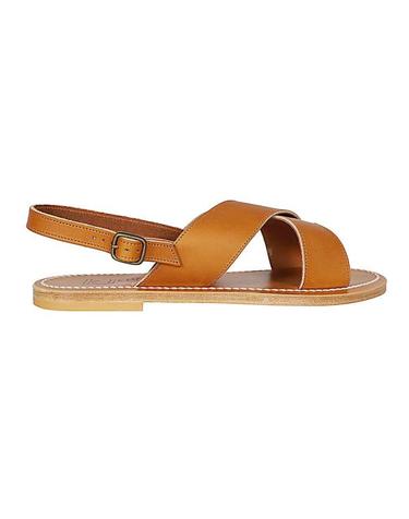 [해외직구] 26SS 케이자크 샌들 EJ308913PUL LEATHER BROWN