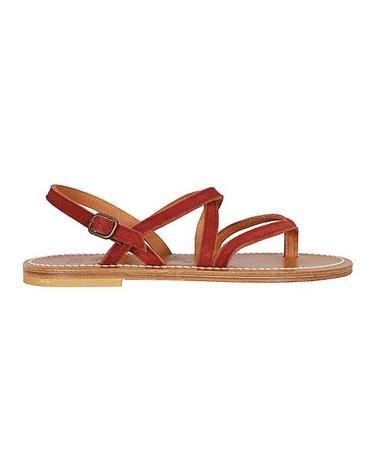 [해외직구] 26SS 케이자크 샌들 0J317112VEL BROWN