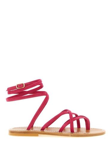 [해외직구] 26FW 케이자크 샌들 ZENOBIEBGVELFRAMBOISE Fuchsia
