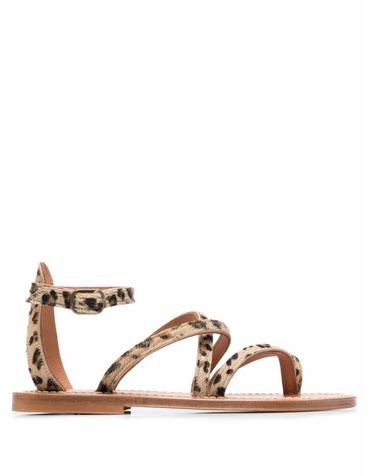 [해외직구] 26SS 케이자크 샌들 EPICUREFMIELCNC LEOPARD BROWN