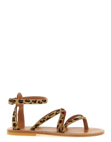 [해외직구] 케이자크 샌들 LDEPICUREHORSYLEOPARD TAN