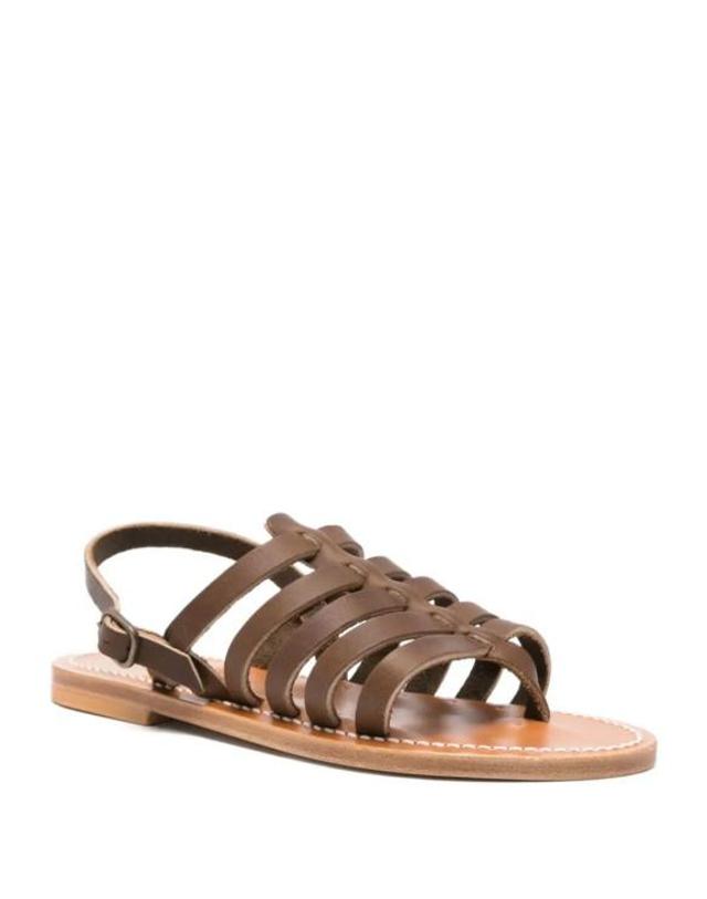 케이자크 [해외직구] 26SS 케이자크 샌들 HOMEREFMIELCNC PULMELEZE BROWN 착용컷