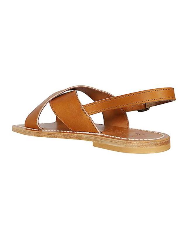 케이자크 [해외직구] 26SS 케이자크 샌들 EJ308913PUL LEATHER BROWN 착용컷
