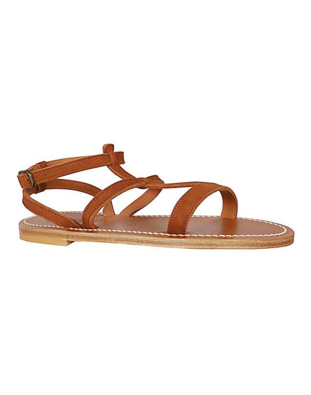 케이자크 [해외직구] 26SS 케이자크 샌들 0J317113VEL BROWN 착용컷