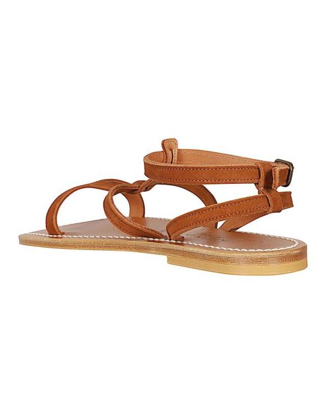 케이자크 [해외직구] 26SS 케이자크 샌들 0J317113VEL BROWN 착용컷