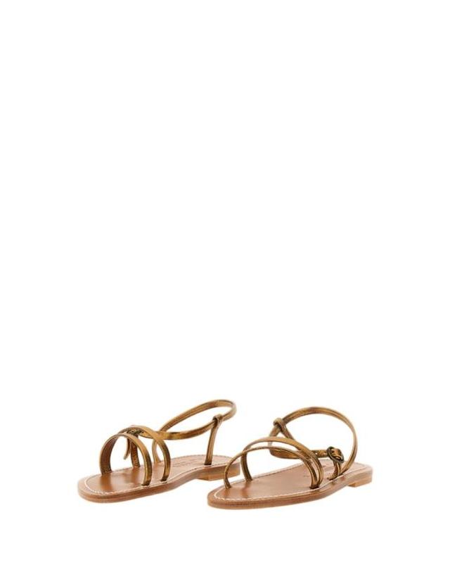 케이자크 [해외직구] 26SS 케이자크 샌들 0J31709METYLBRONZE Brown 착용컷