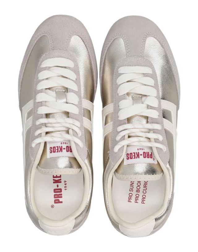 케즈 [해외직구] 26FW 케즈 스니커즈 R7426SLWLS PI00022 PLATINUM IVORY 착용컷