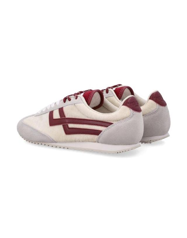 케즈 [해외직구] 26FW 케즈 스니커즈 R7426SLWHL IB00012 IVORY BORDEAUX 착용컷
