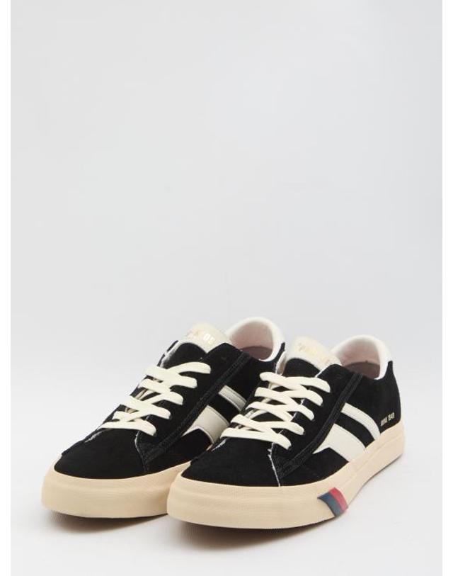 케즈 [해외직구] 26FW 케즈 스니커즈 RC226SLMSL BL00001 BLACK WHITE 착용컷