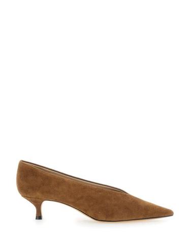 [해외직구] 26FW 르 몽드 베릴 힐 펌프스 BKTSUE MOK BROWN