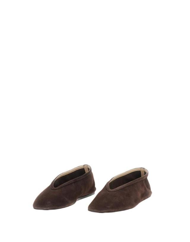 르 몽드 베릴 [해외직구] 26FW 르 몽드 베릴 플랫 슈즈 LUNSUECHOCHOCOLATE Brown 착용컷