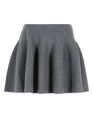 [해외직구] 26FW 리사 양 숏 스커트 2026444GRAPHITE Grey