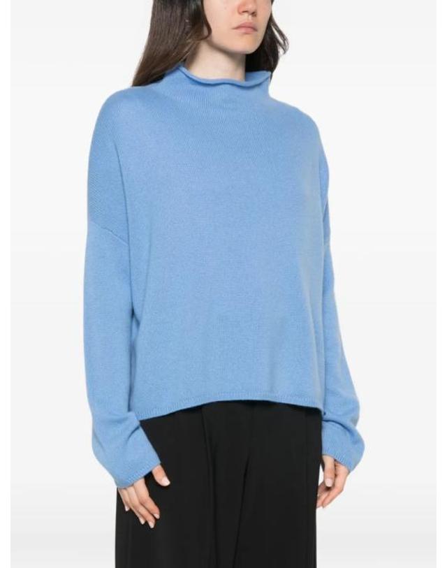 리사 양 [해외직구] 26FW 리사 양 긴팔 티셔츠 202160AZURE Light Blue 착용컷