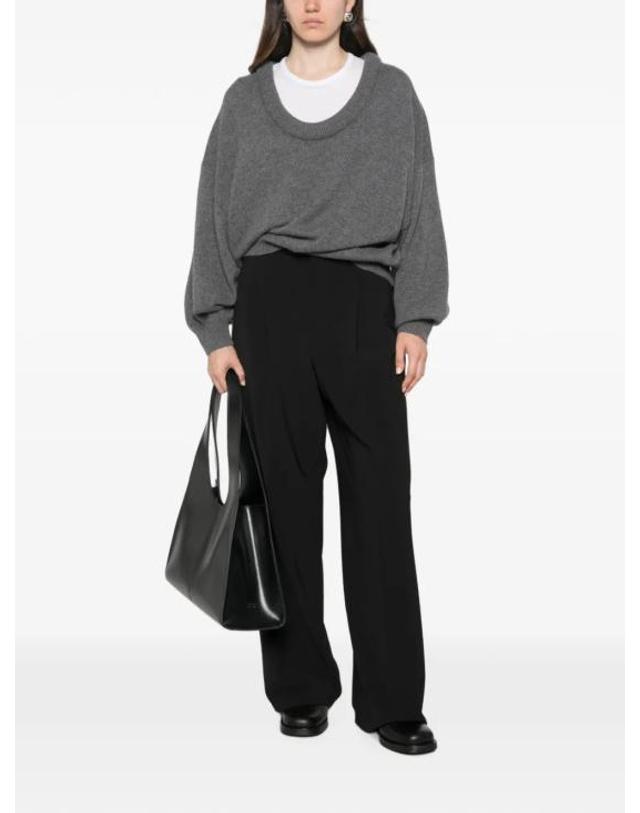 리사 양 [해외직구] 26FW 리사 양 긴팔 티셔츠 2026426GRAPHITE Gray 착용컷
