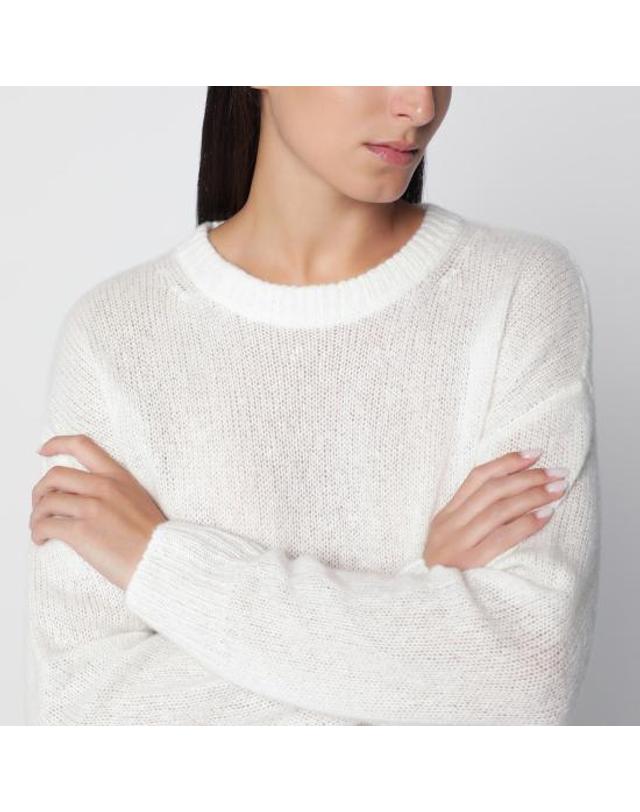 리사 양 [해외직구] 26FW 리사 양 스웨터 2024243WS White 착용컷