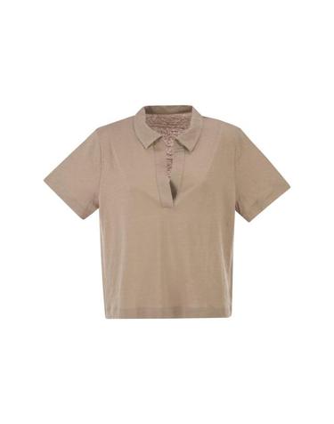 [해외직구] 26SS 마제스틱필라쳐 폴로 티셔츠 E26M011FPO051 683 DESERT