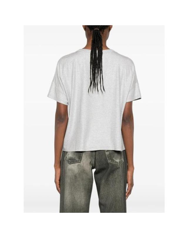 마제스틱필라쳐 [해외직구] 26SS 마제스틱필라쳐 반팔 티셔츠 M014 FTS998 004 GREY 착용컷