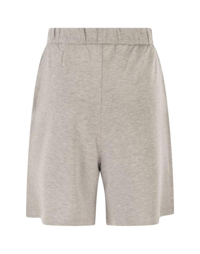 마제스틱필라쳐 [해외직구] 26SS 마제스틱필라쳐 숏팬츠 E26M003FPA210 004 LIGHT GREY 착용컷