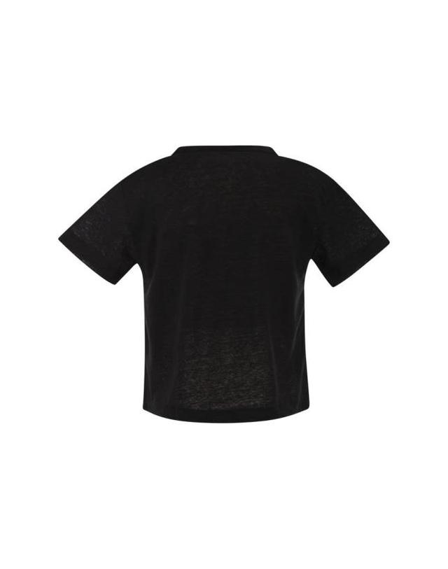 마제스틱필라쳐 [해외직구] 26SS 마제스틱필라쳐 반팔 티셔츠 E26M011FTS963 002 BLACK 착용컷