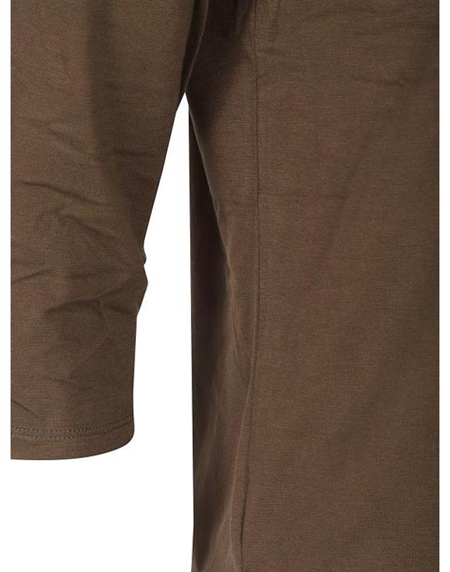 마제스틱필라쳐 [해외직구] 26SS 마제스틱필라쳐 반팔 티셔츠 M001 FCH100 1079 Brown 착용컷