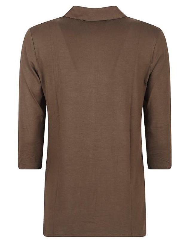 마제스틱필라쳐 [해외직구] 26SS 마제스틱필라쳐 반팔 티셔츠 M001 FCH100 1079 Brown 착용컷