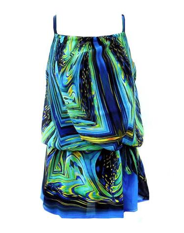 [해외직구] 21SS 마리아 엔리카 나르디 숏 원피스 SD155L5375BIYE Blue