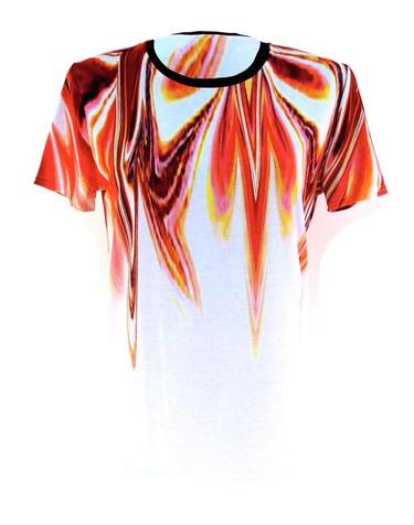 [해외직구] 21SS 마리아 엔리카 나르디 반팔 티셔츠 TS170L50068ORWH Orange