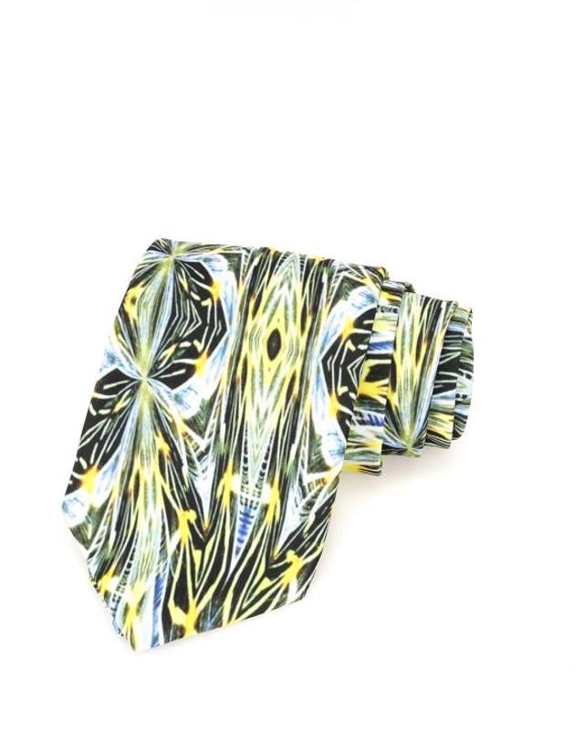 마리아 엔리카 나르디 [해외직구] 마리아 엔리카 나르디 넥타이 TP116L90150GRYE MULTICOLOUR 착용컷