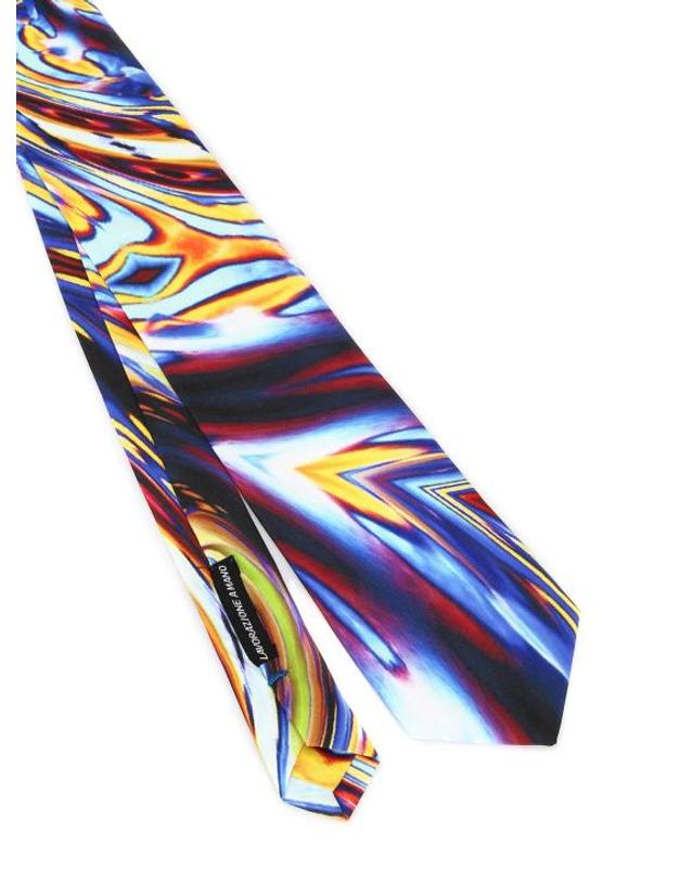 마리아 엔리카 나르디 [해외직구] 마리아 엔리카 나르디 넥타이 TP042L90145BLMC MULTICOLOUR 착용컷