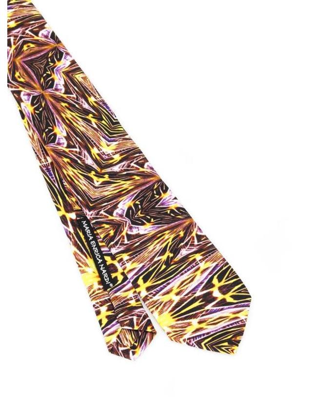 마리아 엔리카 나르디 [해외직구] 마리아 엔리카 나르디 넥타이 TP116L90150BXYE MULTICOLOUR 착용컷