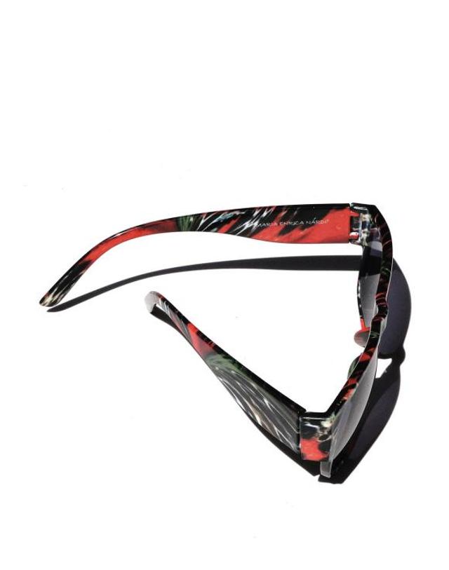 마리아 엔리카 나르디 [해외직구] 21SS 마리아 엔리카 나르디 선글라스 GS153L14550REBK Red 착용컷