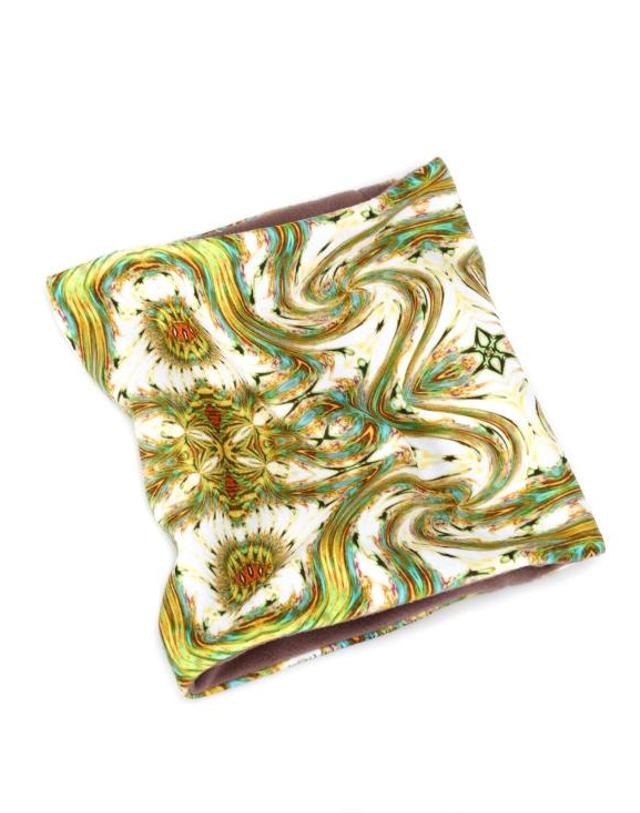 마리아 엔리카 나르디 [해외직구] 마리아 엔리카 나르디 머플러 스카프 NW002C6029BEGR MULTICOLOUR 착용컷