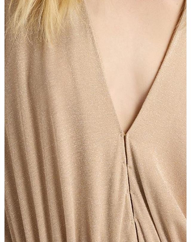 모모니 [해외직구] 26FW 모모니 롱 원피스 266MMODR04926656MO 0050 Beige 착용컷
