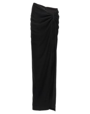 [해외직구] 24SS 모놋 롱 스커트 5040300BLACK Black