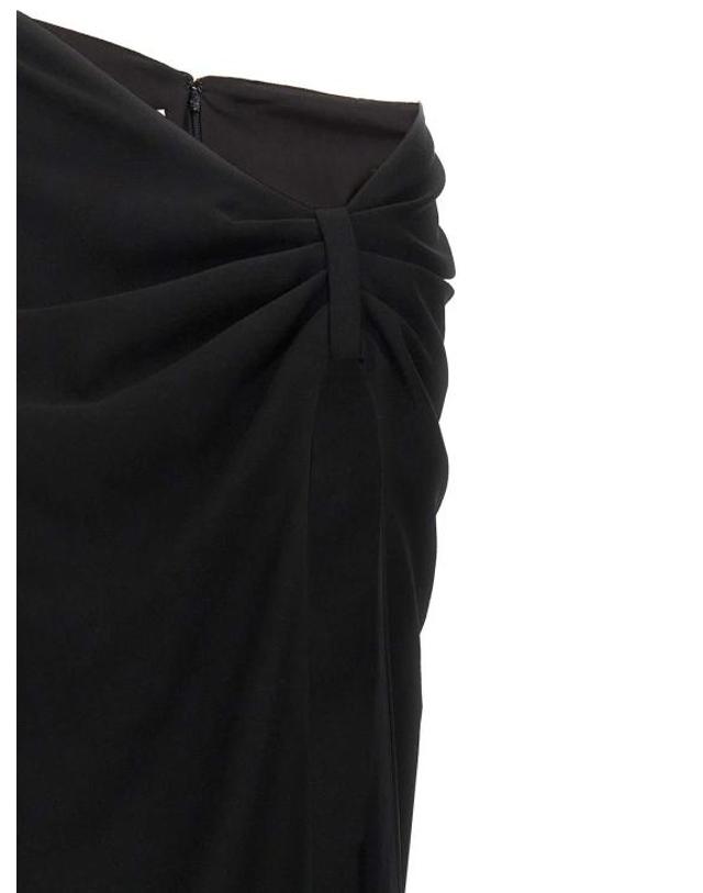 모놋 [해외직구] 24SS 모놋 롱 스커트 5040300BLACK Black 착용컷