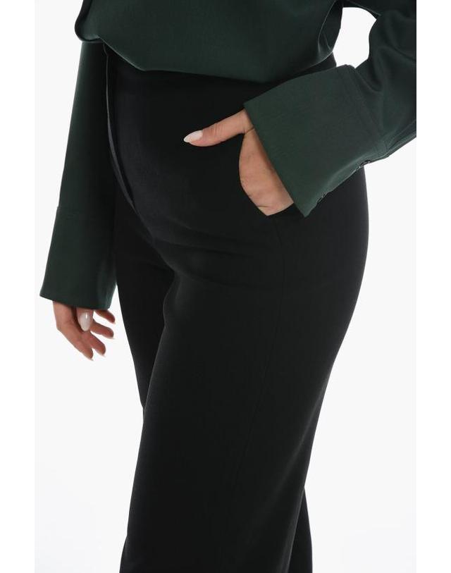 모놋 [해외직구] 모놋 스트레이트 스트레이트 팬츠 PF22 502PL BLK Black 착용컷