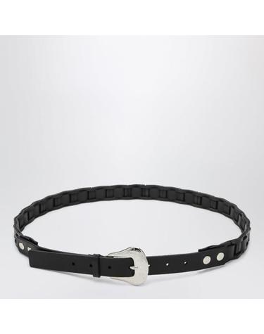 [해외직구] 26SS 나마체코 가죽 벨트 NS269407N6000N 9999 BLACK