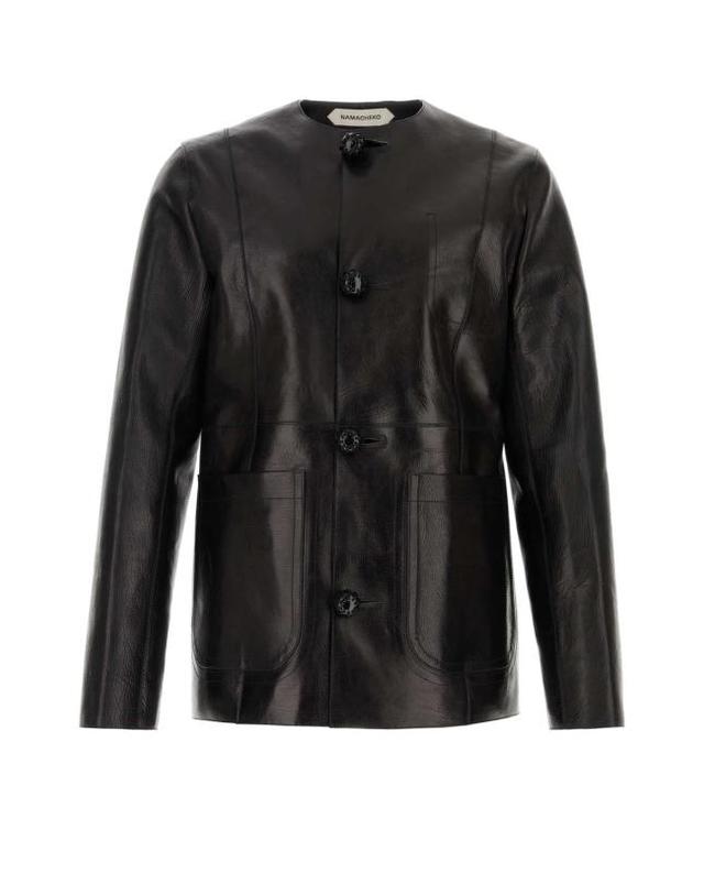 나마체코 [해외직구] 24FW 나마체코 자켓 NW24310LN63009999 BLACK 착용컷