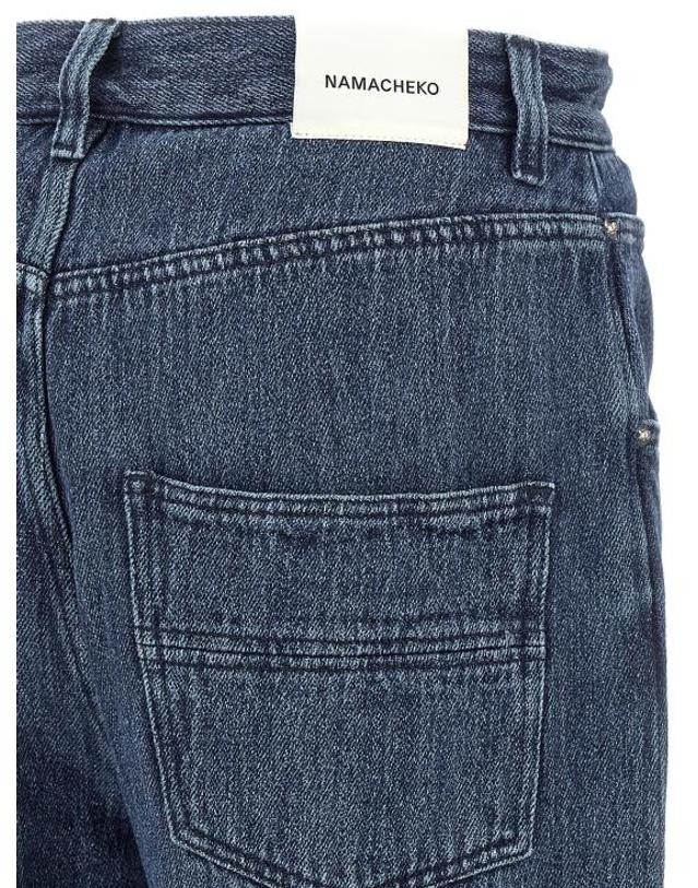 나마체코 [해외직구] 나마체코 데님 팬츠 LDNW25511N1350WA5300 BLUE 착용컷
