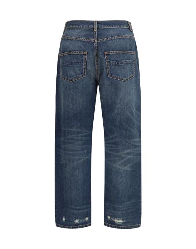 나마체코 [해외직구] 26SS 나마체코 스트레이트 팬츠 NS26511N14915402 SKY CAPTAIN 착용컷