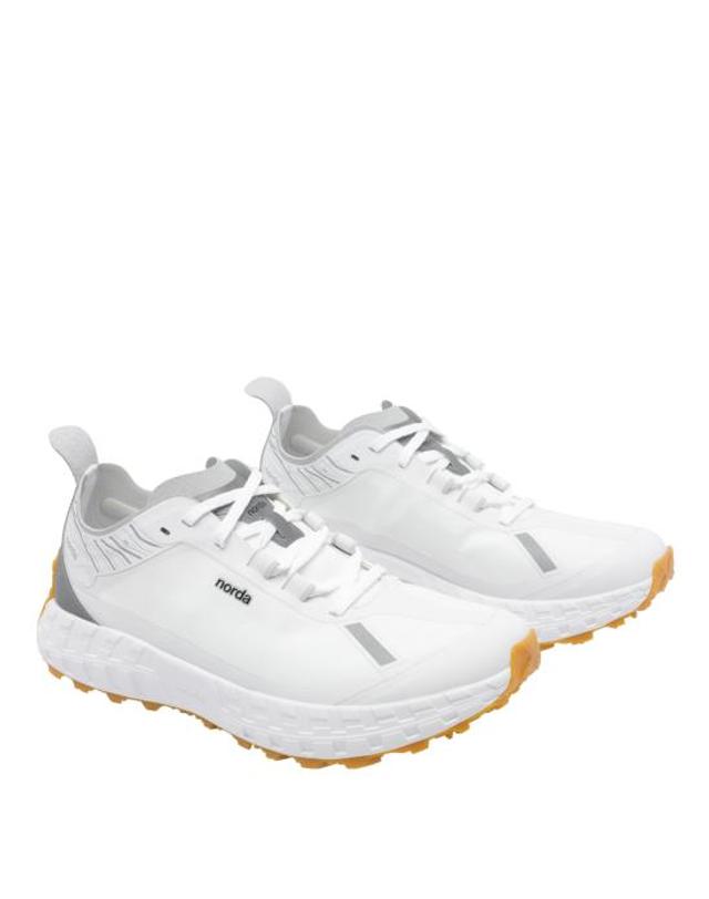 노다 노르다 [해외직구] 26SS 노르다 스니커즈 001AM WHGUM White 착용컷