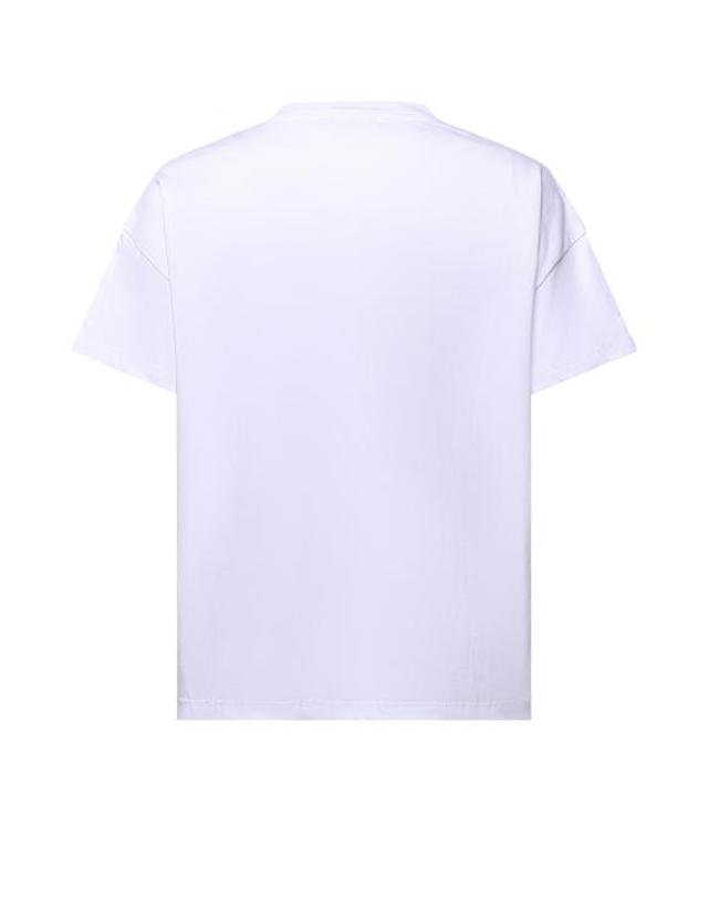 오또다메 [해외직구] 26SS 오또다메 반팔 티셔츠 DM8091 2 BIANCO WHITE 착용컷