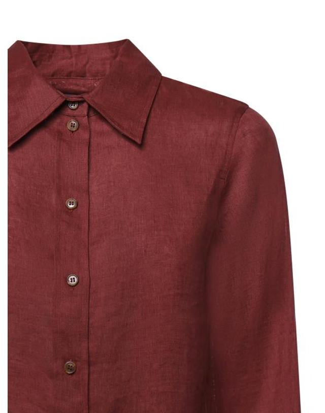 오또다메 [해외직구] 26SS 오또다메 셔츠 DC5272 MERLOT 착용컷