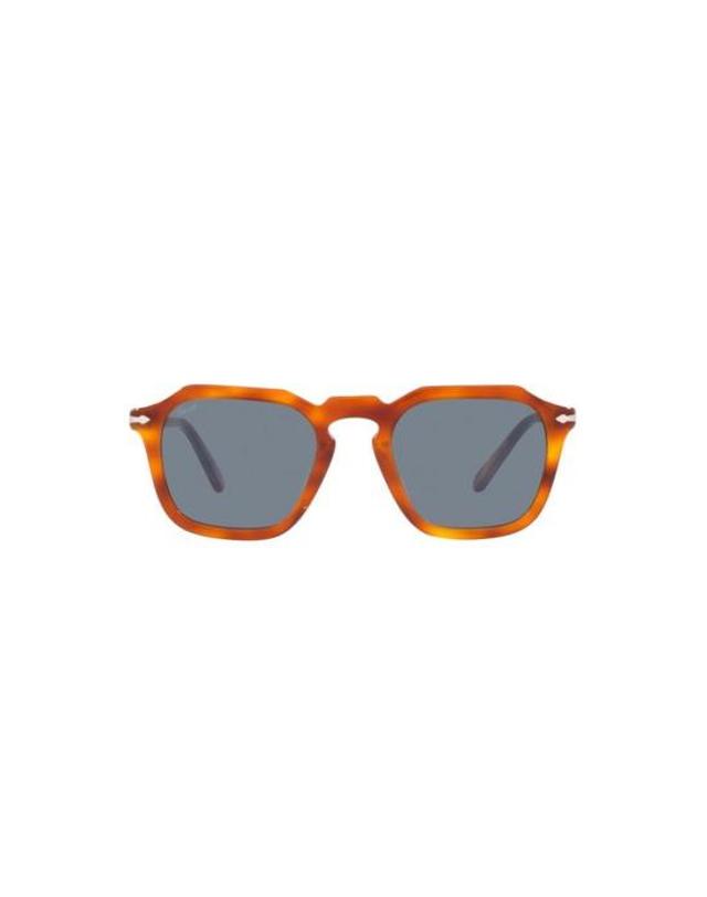 페르솔 [해외직구] 페르솔 선글라스 PO3292S 96 56 Brown 착용컷