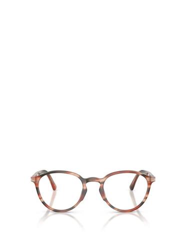 [해외직구] 26FW 페르솔 안경 PO3218V 1233 STRIPED RED GREEN