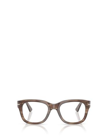 [해외직구] 26FW 페르솔 안경 PO3372V 1208 STRIPED BROWN
