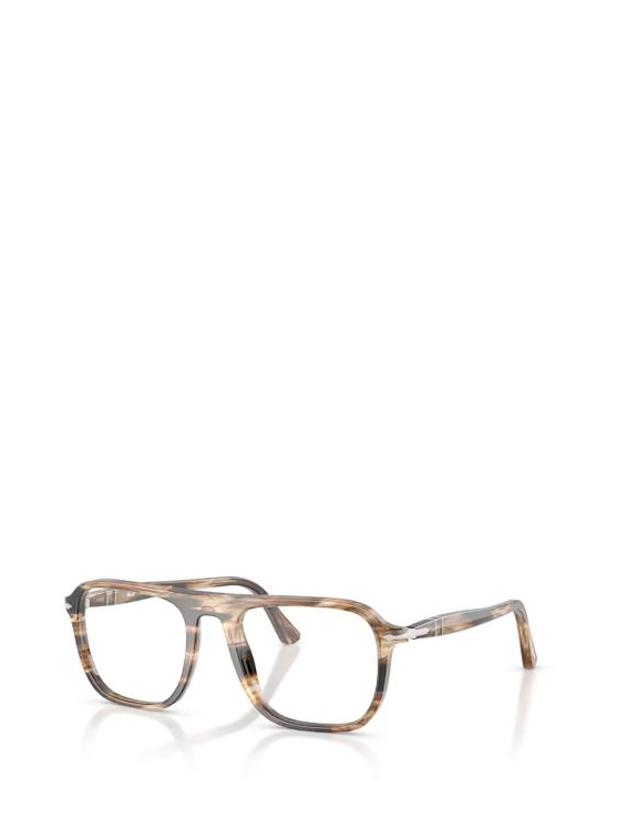 페르솔 [해외직구] 26FW 페르솔 안경 PO3359V 1236 BLACK BROWN 착용컷